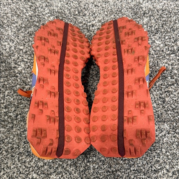 Figs New Balance Orange Athletic Workout Activewear Sneakers Unisex W 10.5/M 9 - Picture 9 of 10